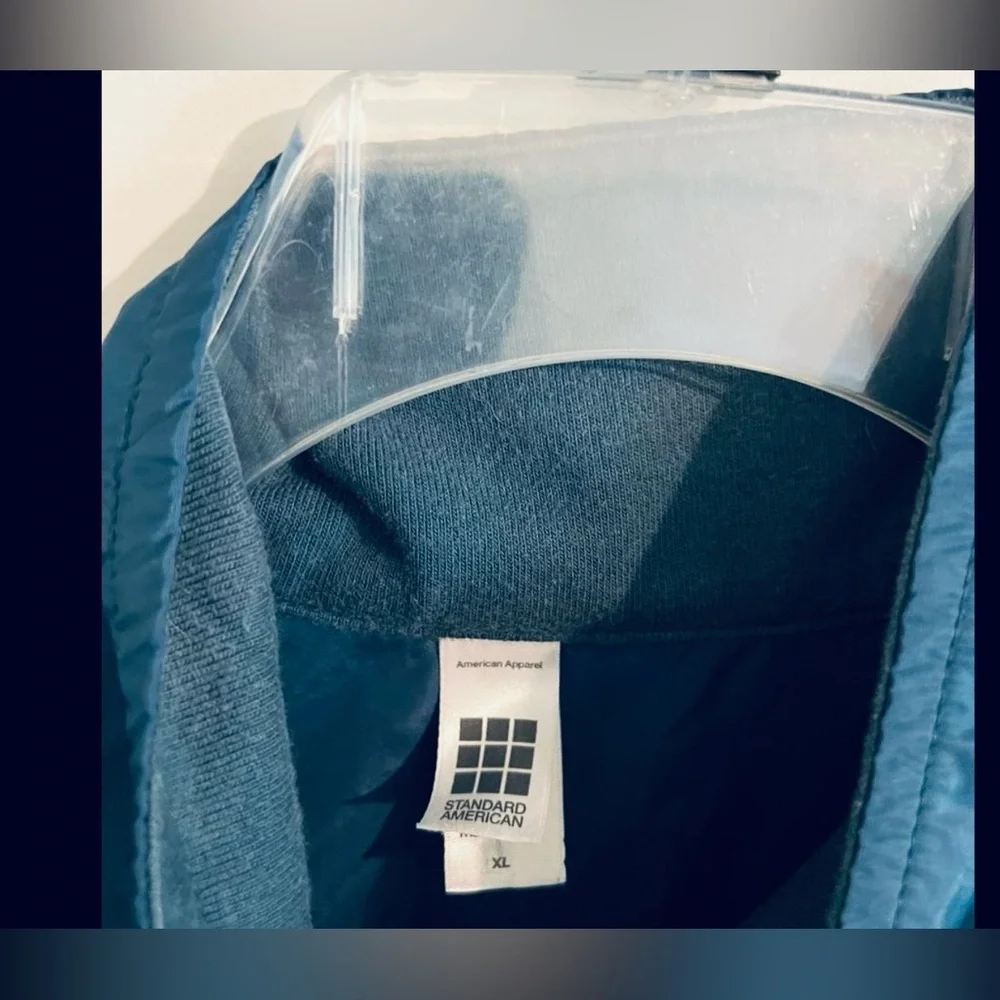 Standard American Teal‎ Raincoat Jacket, XL